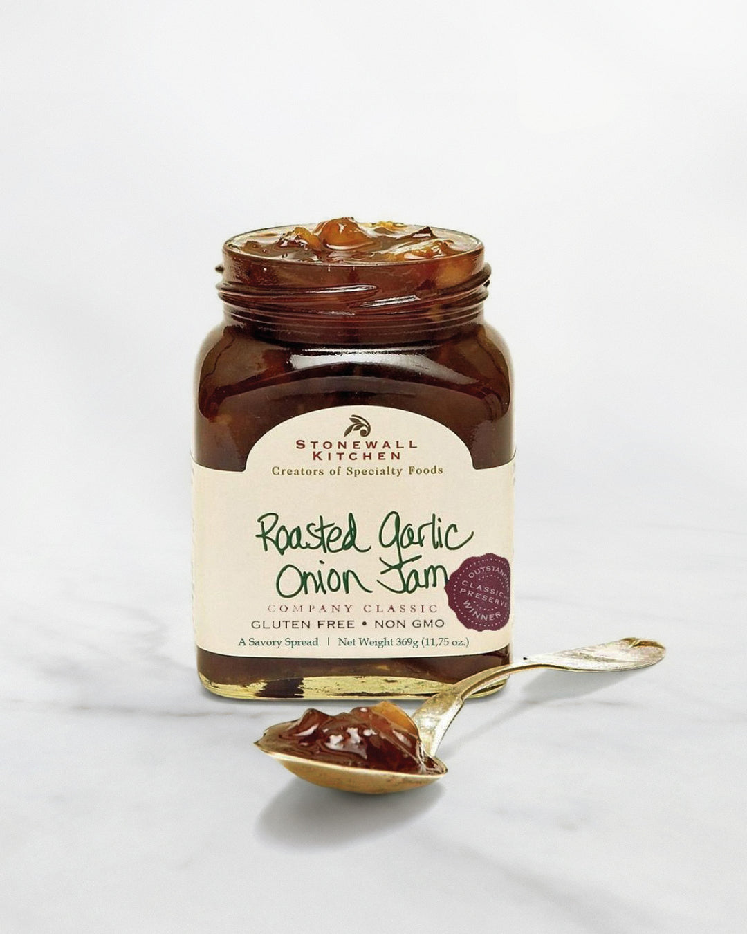 Zwiebel Chutney im Glas, aromatische, karamellisierte Zwiebeln, süße Note, großartig zum Wagyu Burger, Rezept zur Wagyu Burger Zubereitung